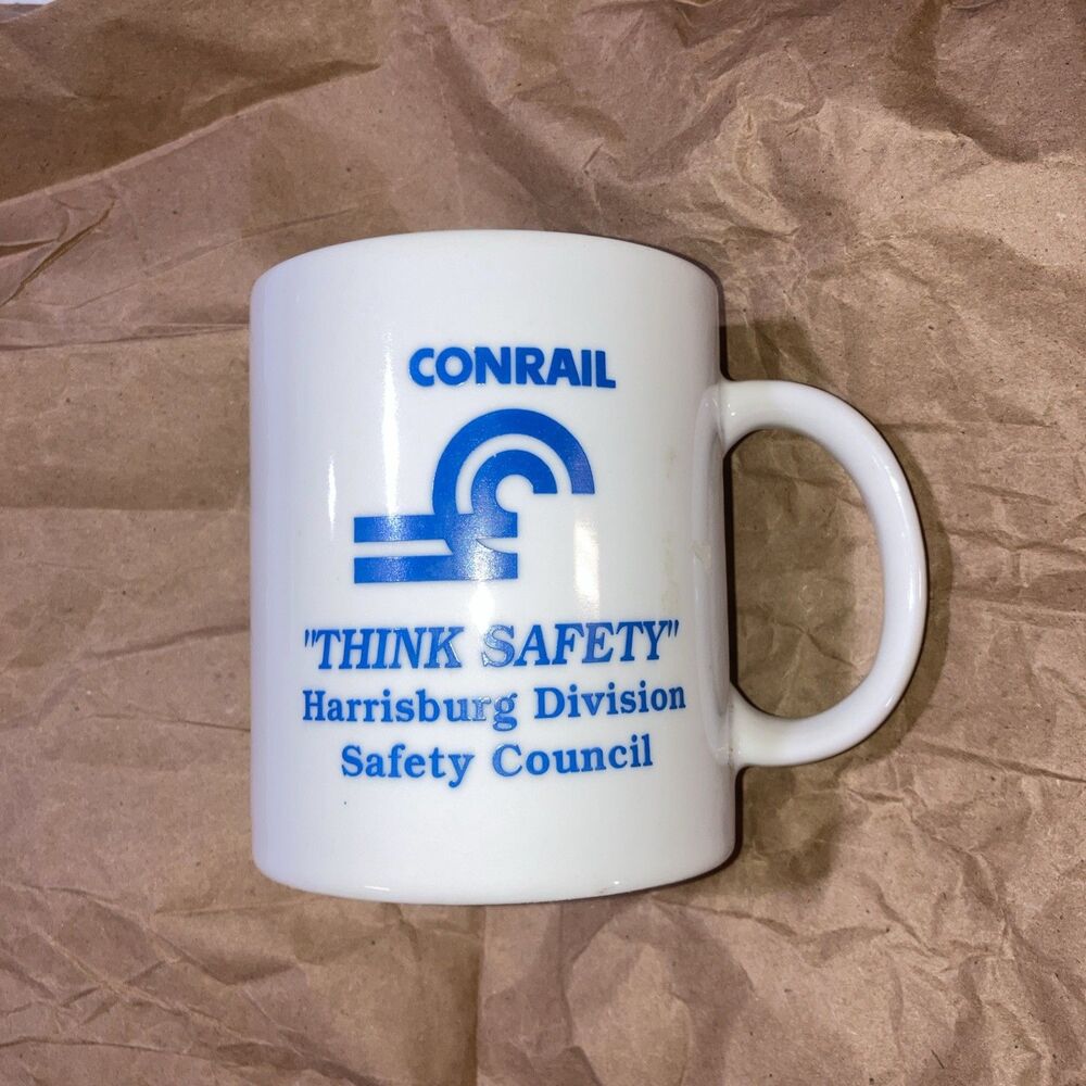 Conrail Defunct Railroad Company Logo Travel Souvenir Coffee Mug Tea Cup